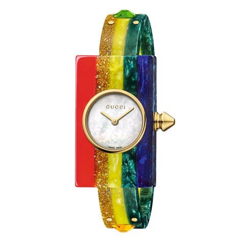 gucci rainbow watch